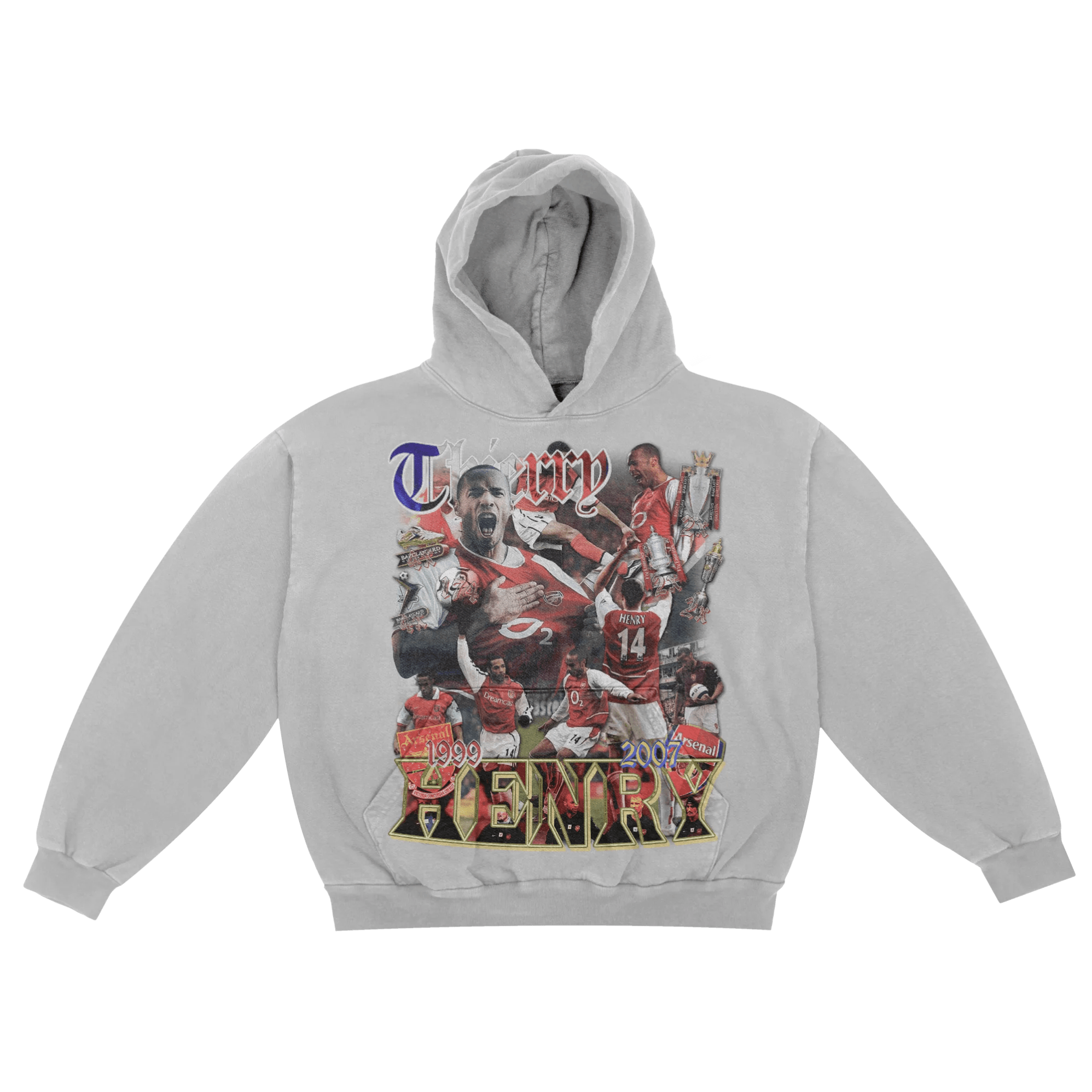 Thierry Henry Hoody - Greazy Tees