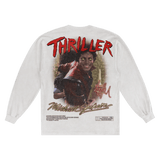 Thriller Long Sleeved Tee - Greazy Tees