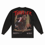 Thriller Long Sleeved Tee - Greazy Tees
