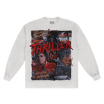 Thriller Long Sleeved Tee - Greazy Tees
