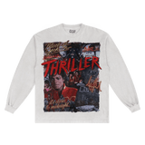 Thriller Long Sleeved Tee - Greazy Tees