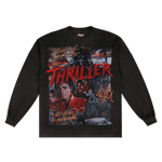 Thriller Long Sleeved Tee - Greazy Tees