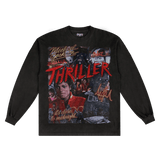 Thriller Long Sleeved Tee - Greazy Tees