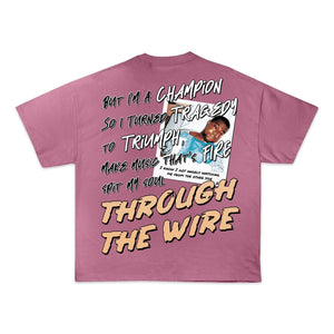 Through The Wire Tee - Greazy Tees