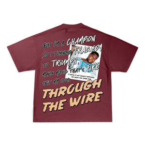 Through The Wire Tee - Greazy Tees