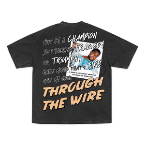 Through The Wire Tee - Greazy Tees