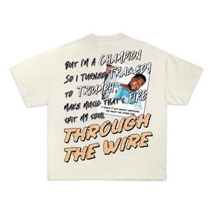 Through The Wire Tee - Greazy Tees