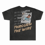 Through The Wire Tee - Greazy Tees
