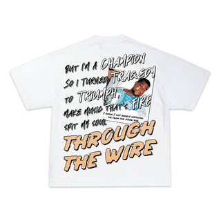 Through The Wire Tee - Greazy Tees