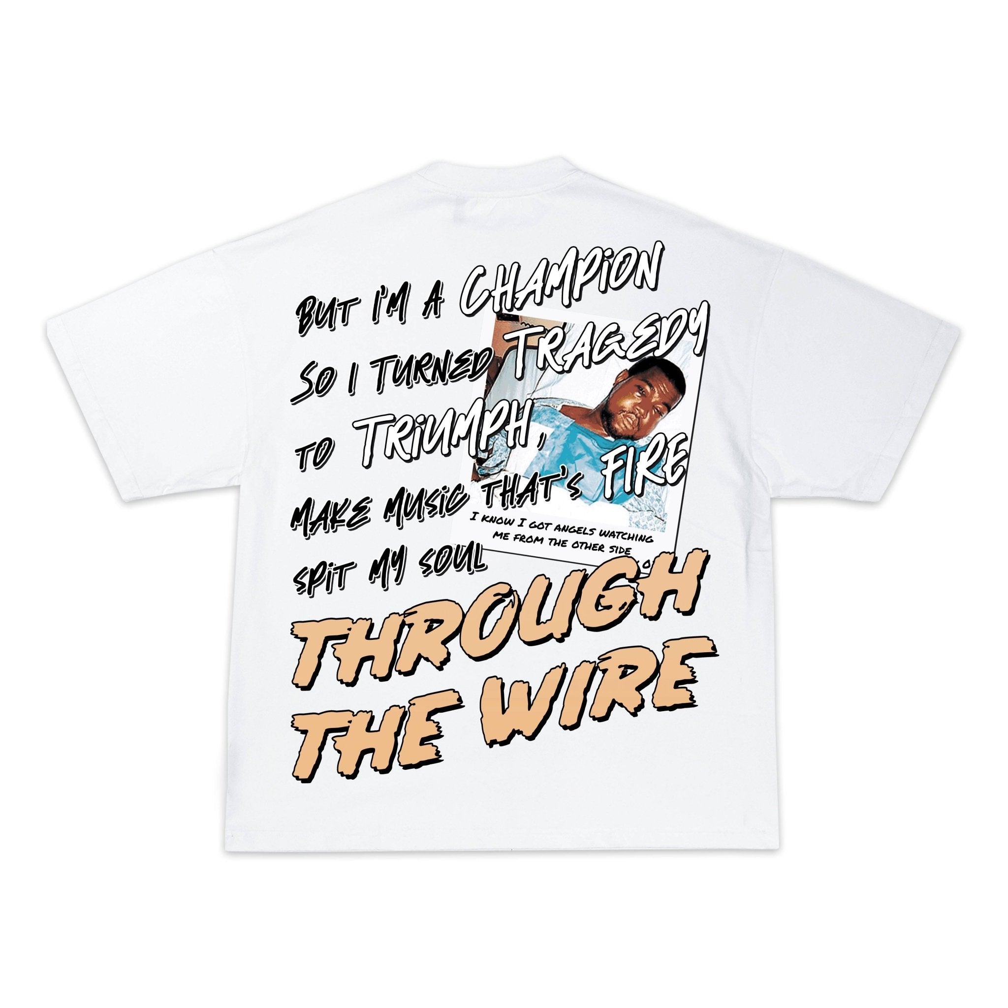 Through The Wire Tee - Greazy Tees