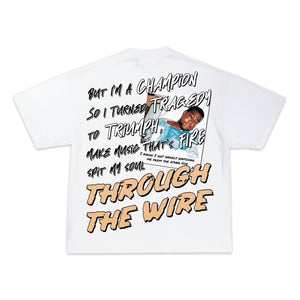 Through The Wire Tee - Greazy Tees