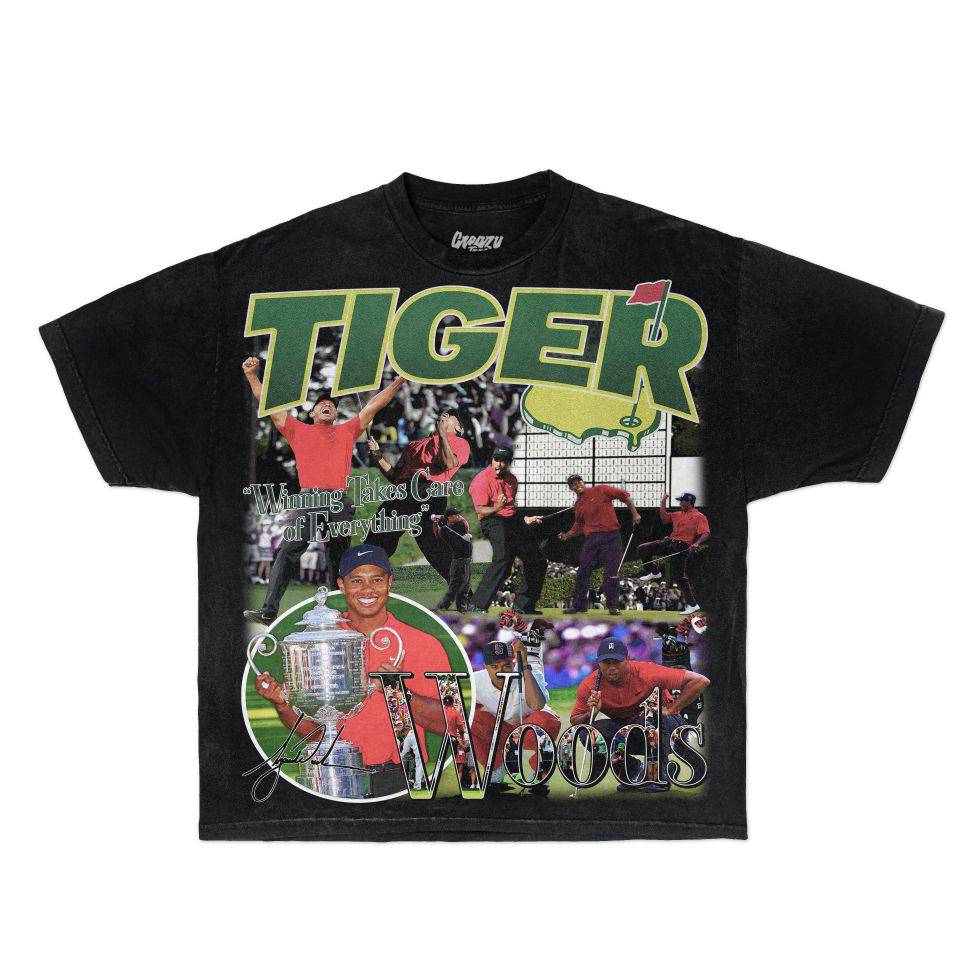 Tiger Woods Tee - Greazy Tees