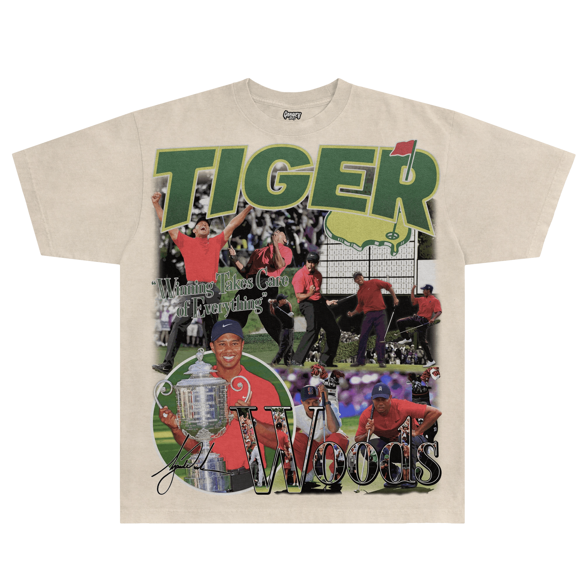 Tiger Woods The Best Ever Tee - Greazy Tees