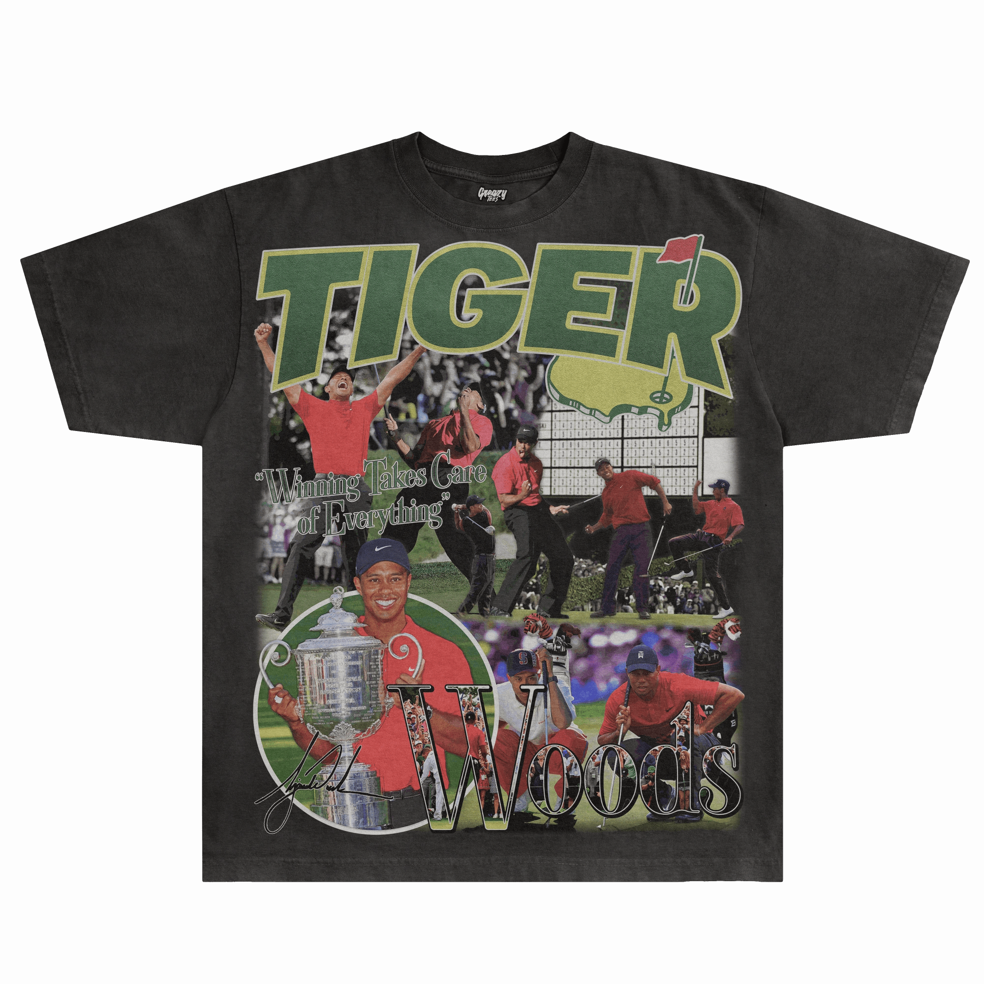 Tiger Woods The Best Ever Tee - Greazy Tees