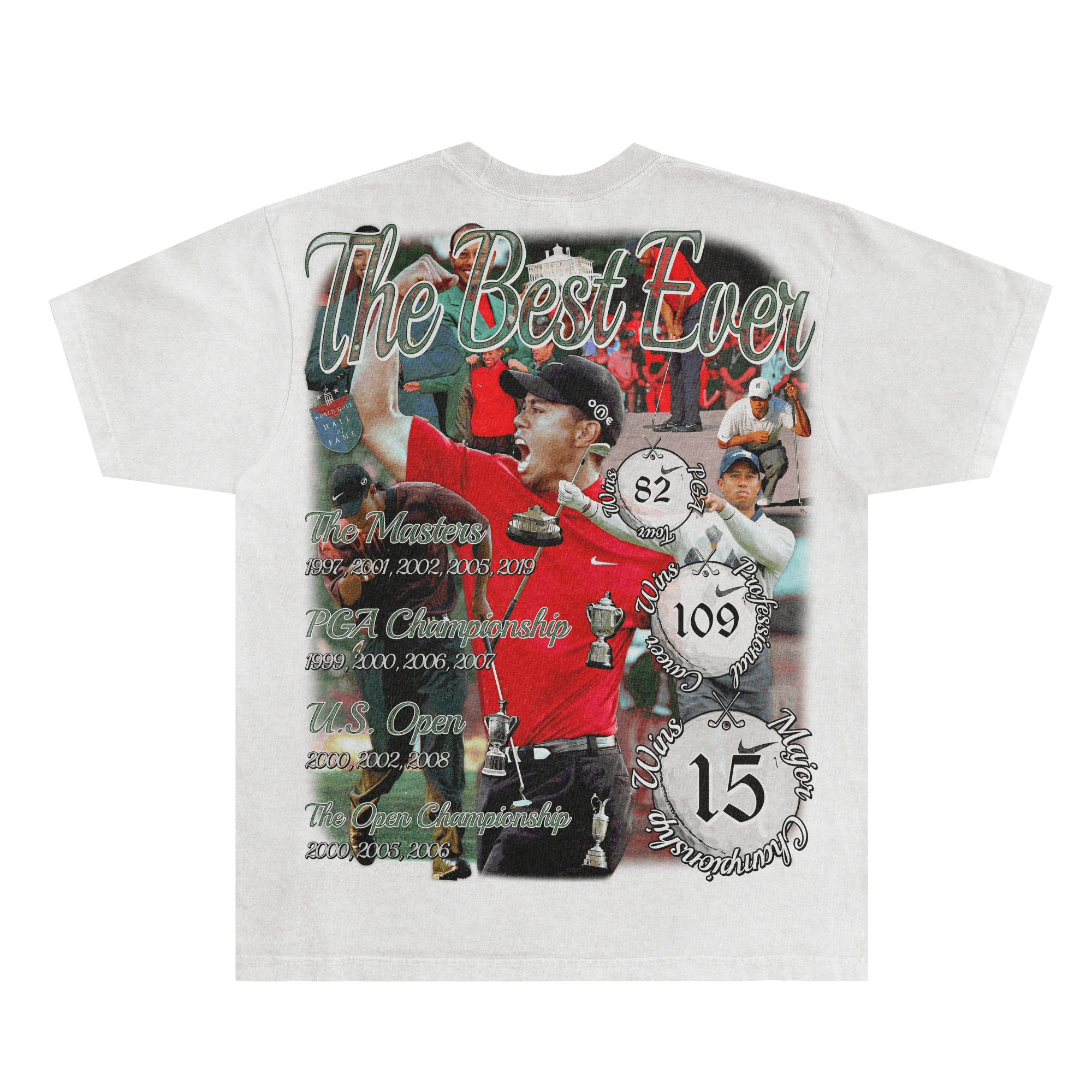 Tiger Woods The Best Ever Tee - Greazy Tees