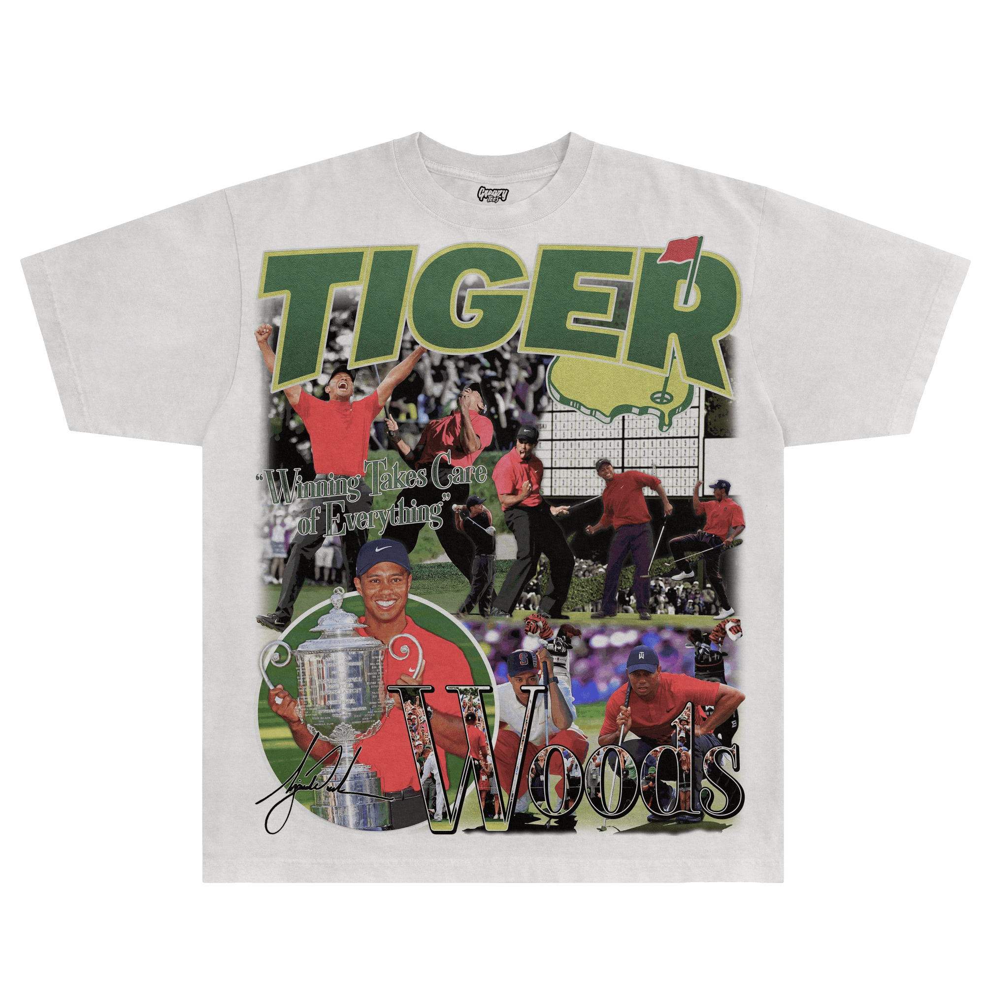 Tiger Woods The Best Ever Tee - Greazy Tees