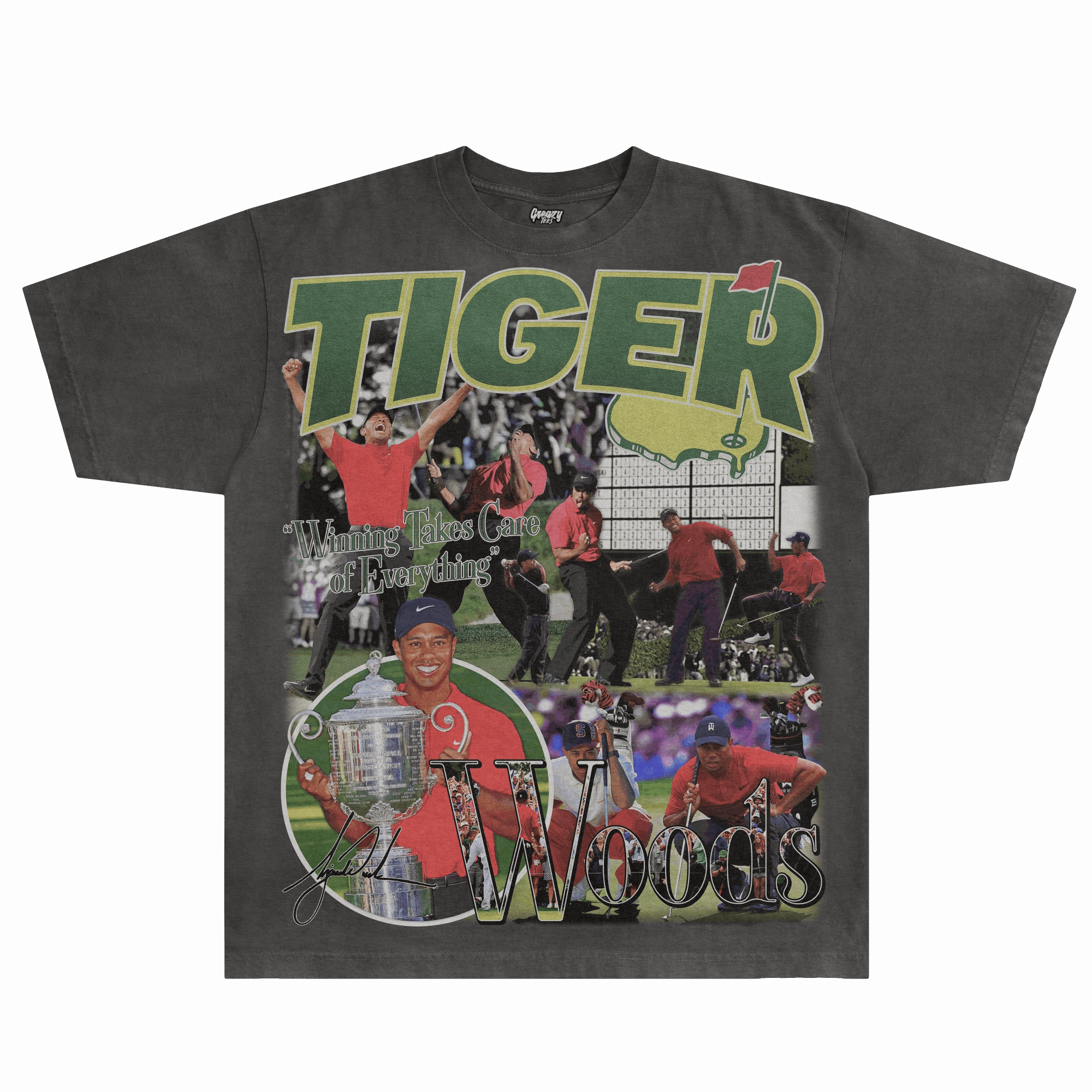 Tiger Woods The Best Ever Tee - Greazy Tees