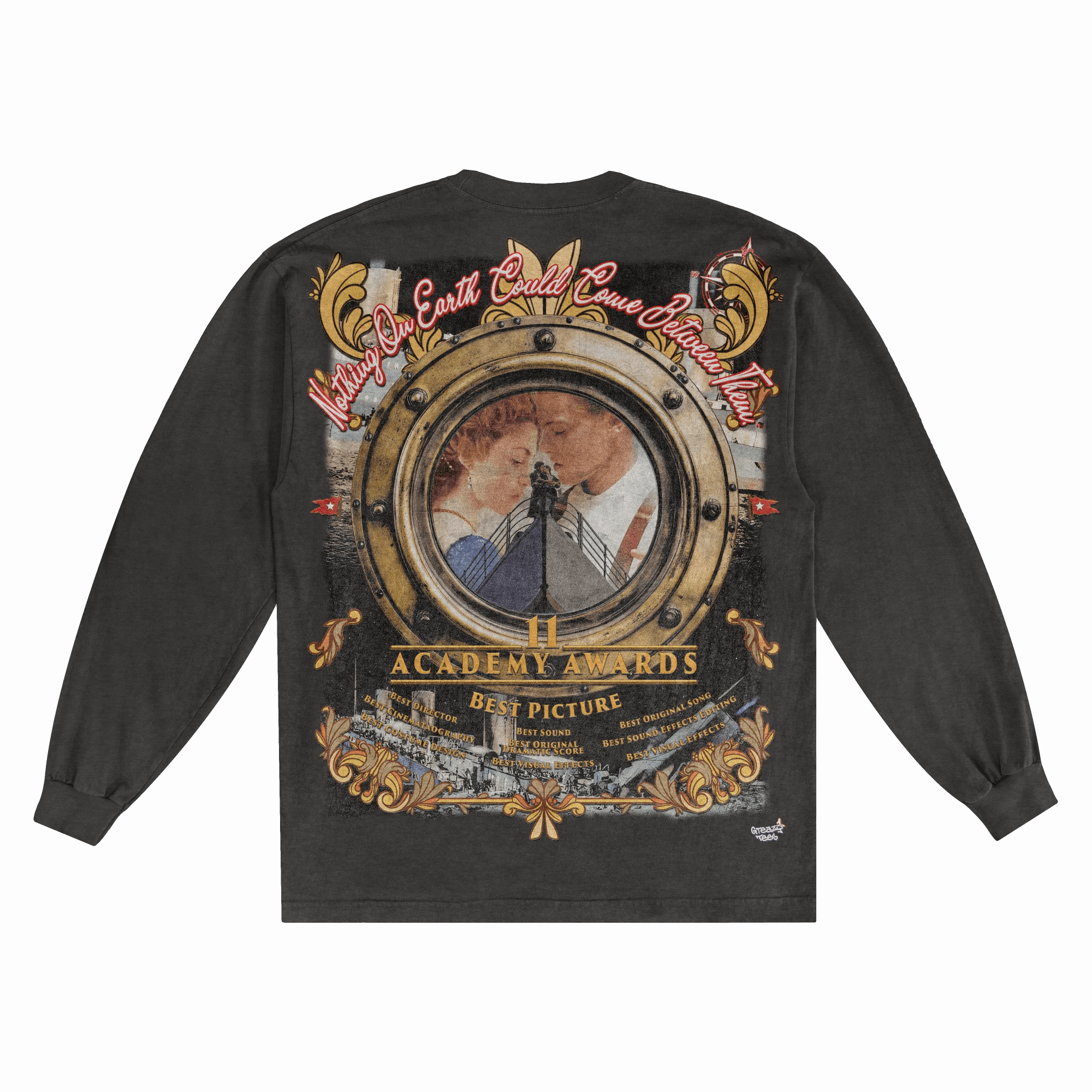Titanic Long Sleeved Tee - Greazy Tees