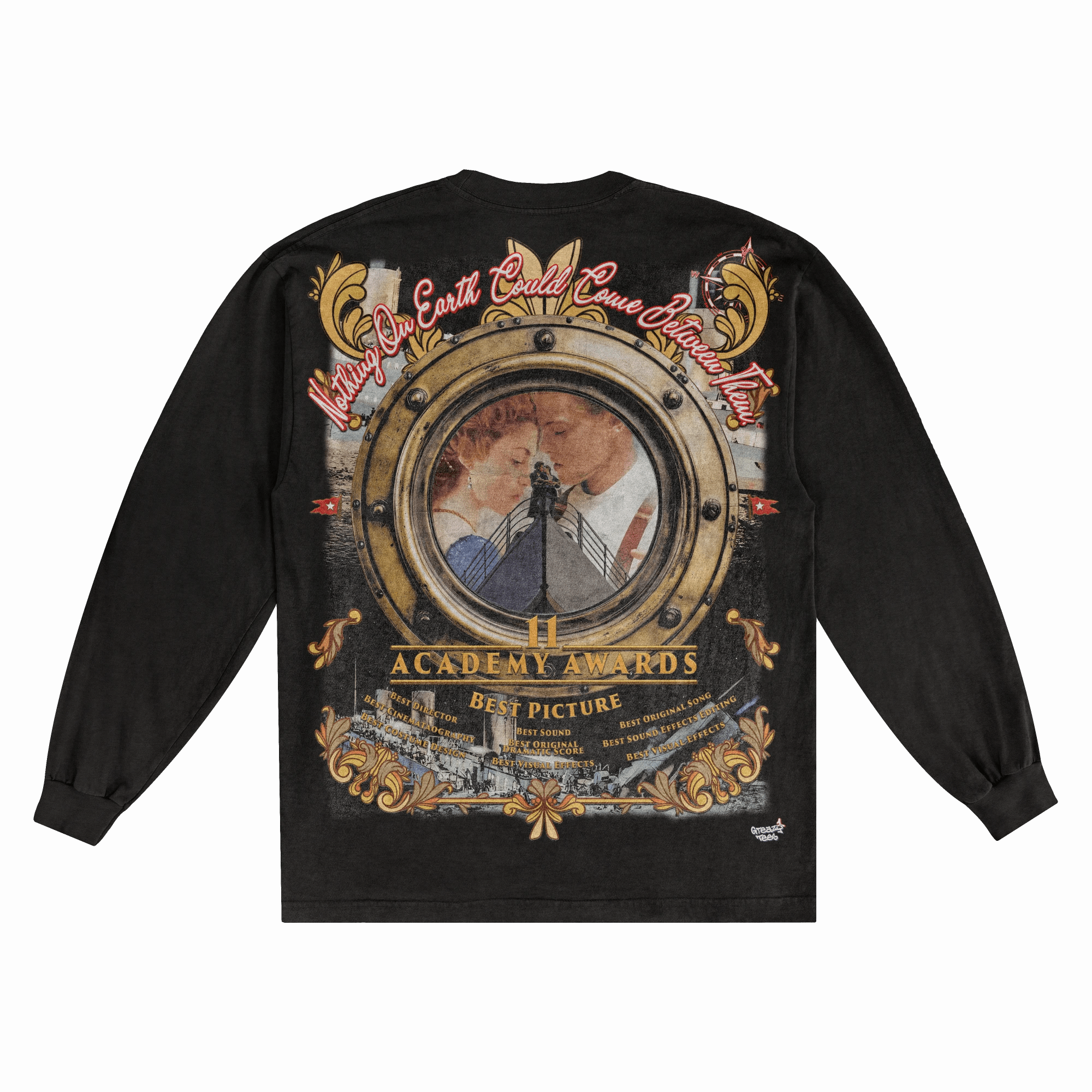Titanic Long Sleeved Tee - Greazy Tees