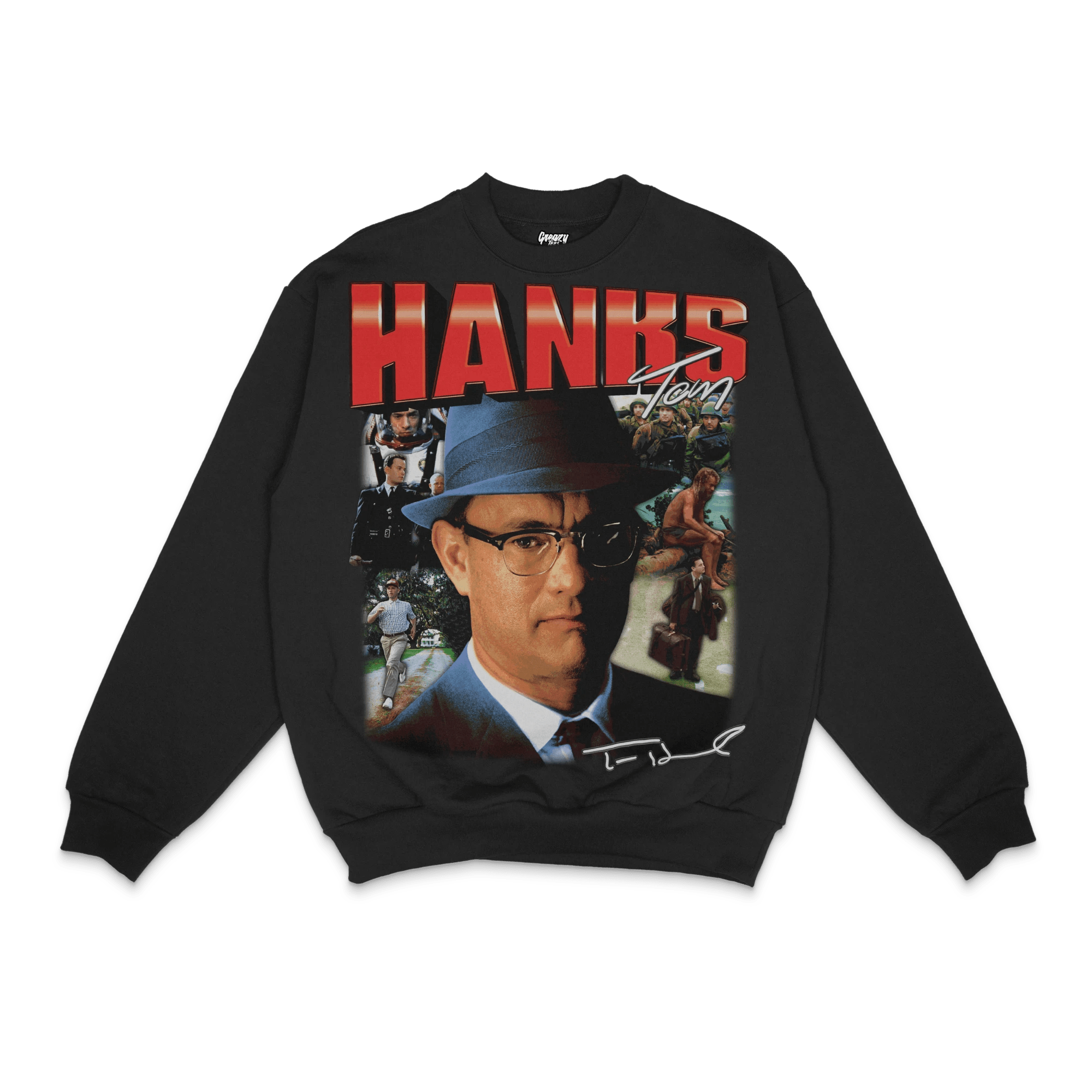 Tom Hanks Crewneck Sweatshirt - Greazy Tees