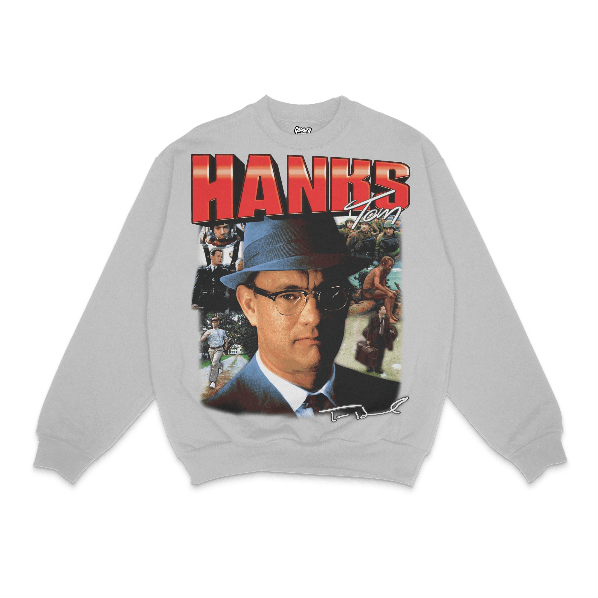 Tom Hanks Crewneck Sweatshirt - Greazy Tees
