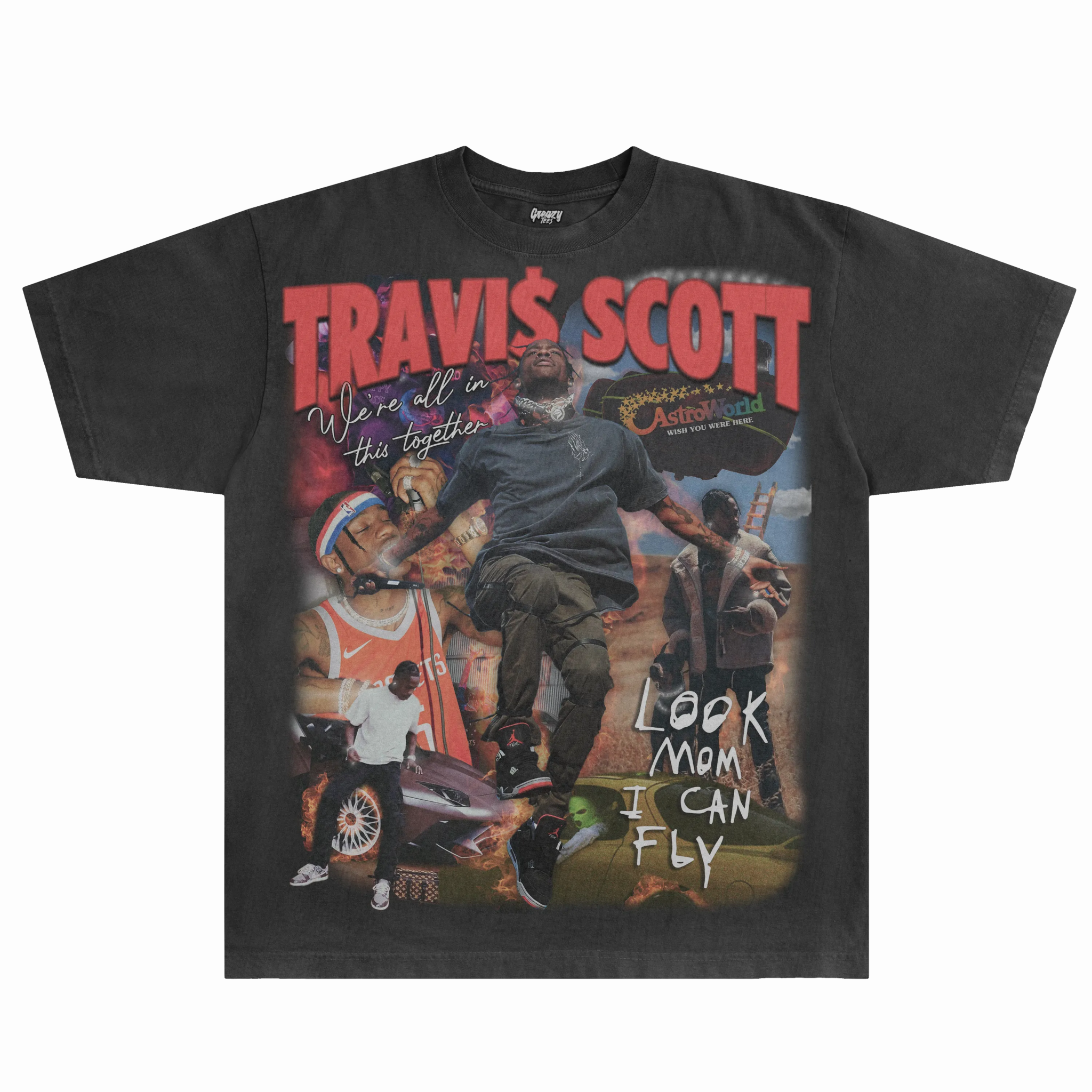 Travis Scott Tee - Greazy Tees