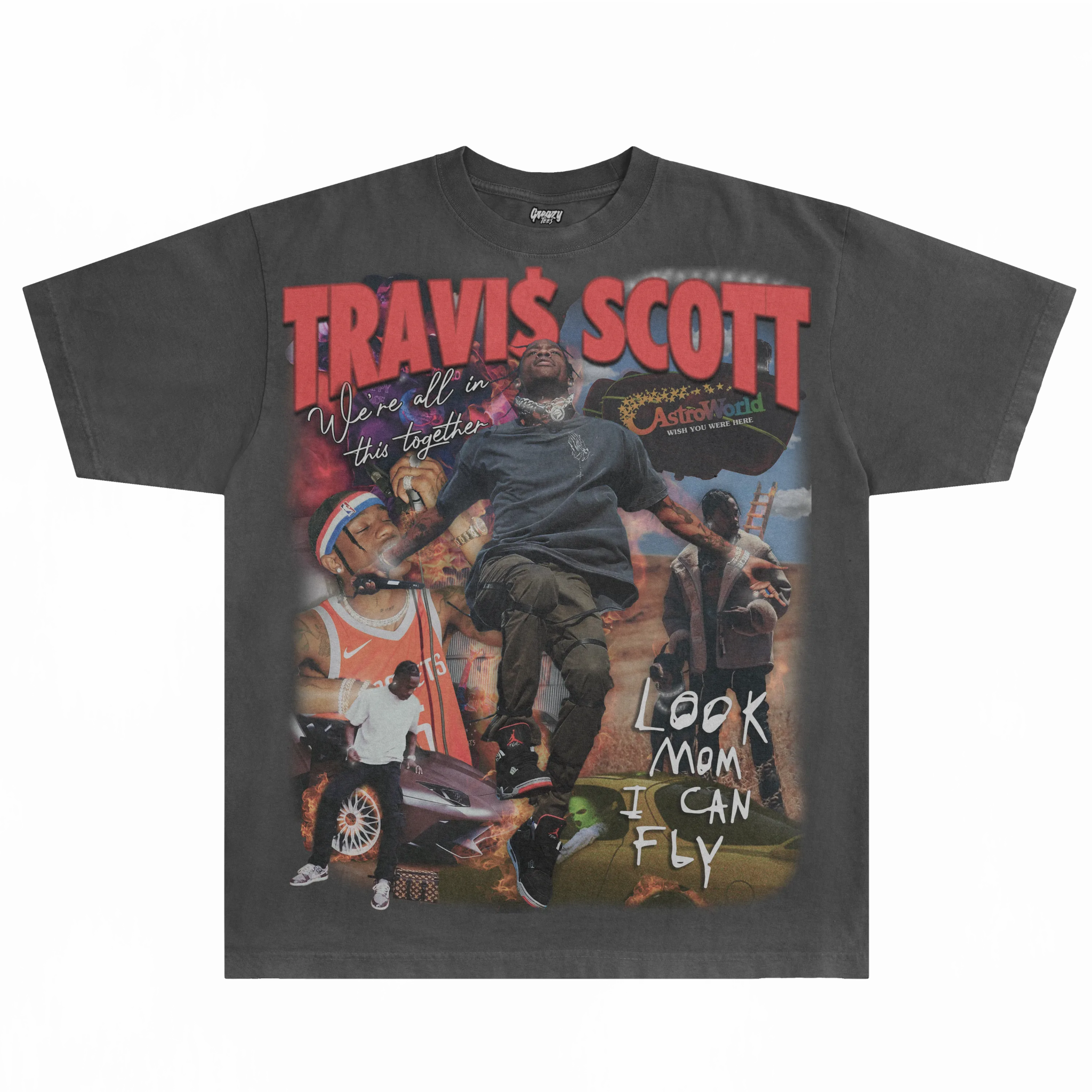 Travis Scott Tee - Greazy Tees