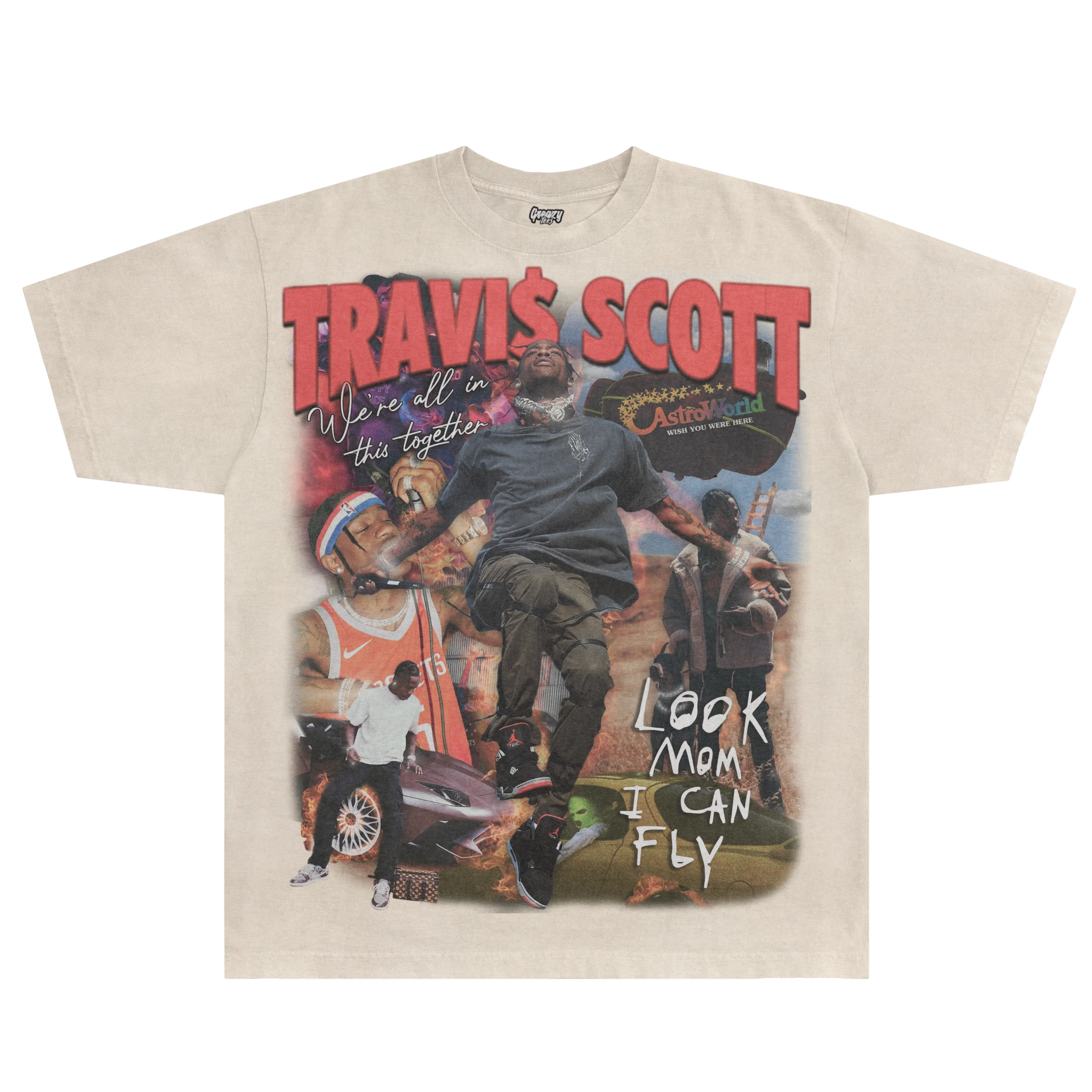 Travis Scott Tee - Greazy Tees