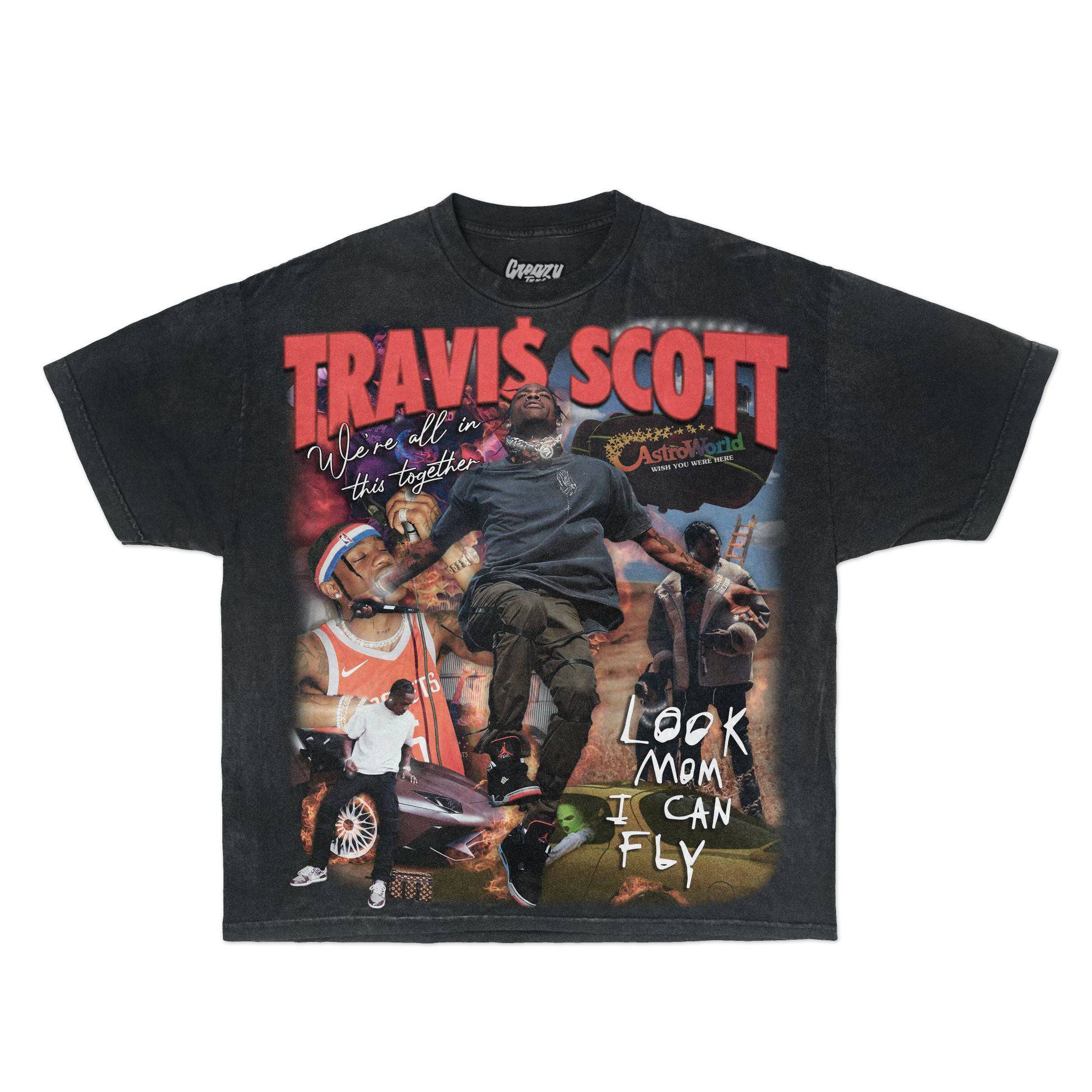 Travis Scott Rap Vintage Tee Travis Scott T-Shirt