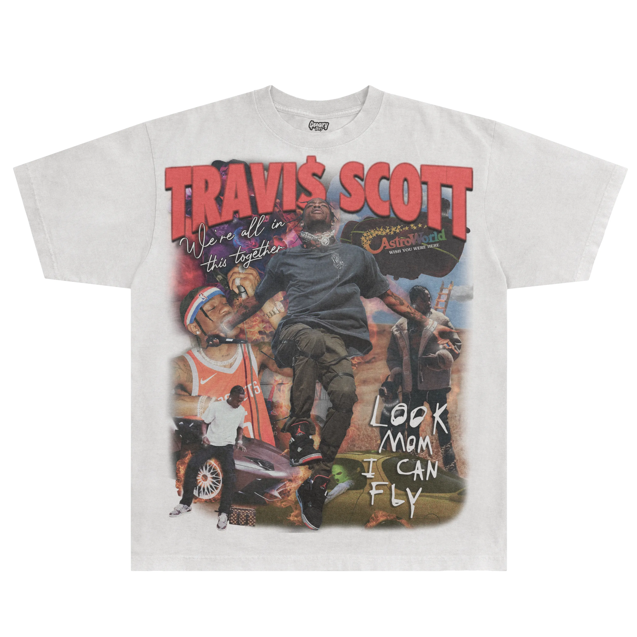 Travis Scott Tee - Greazy Tees