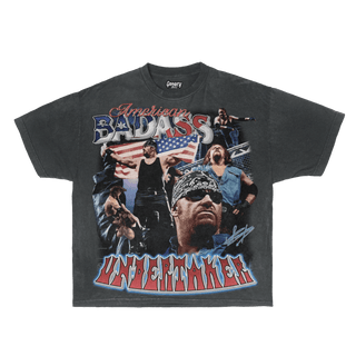 Undertaker 'American Badass' Tee - Greazy Tees