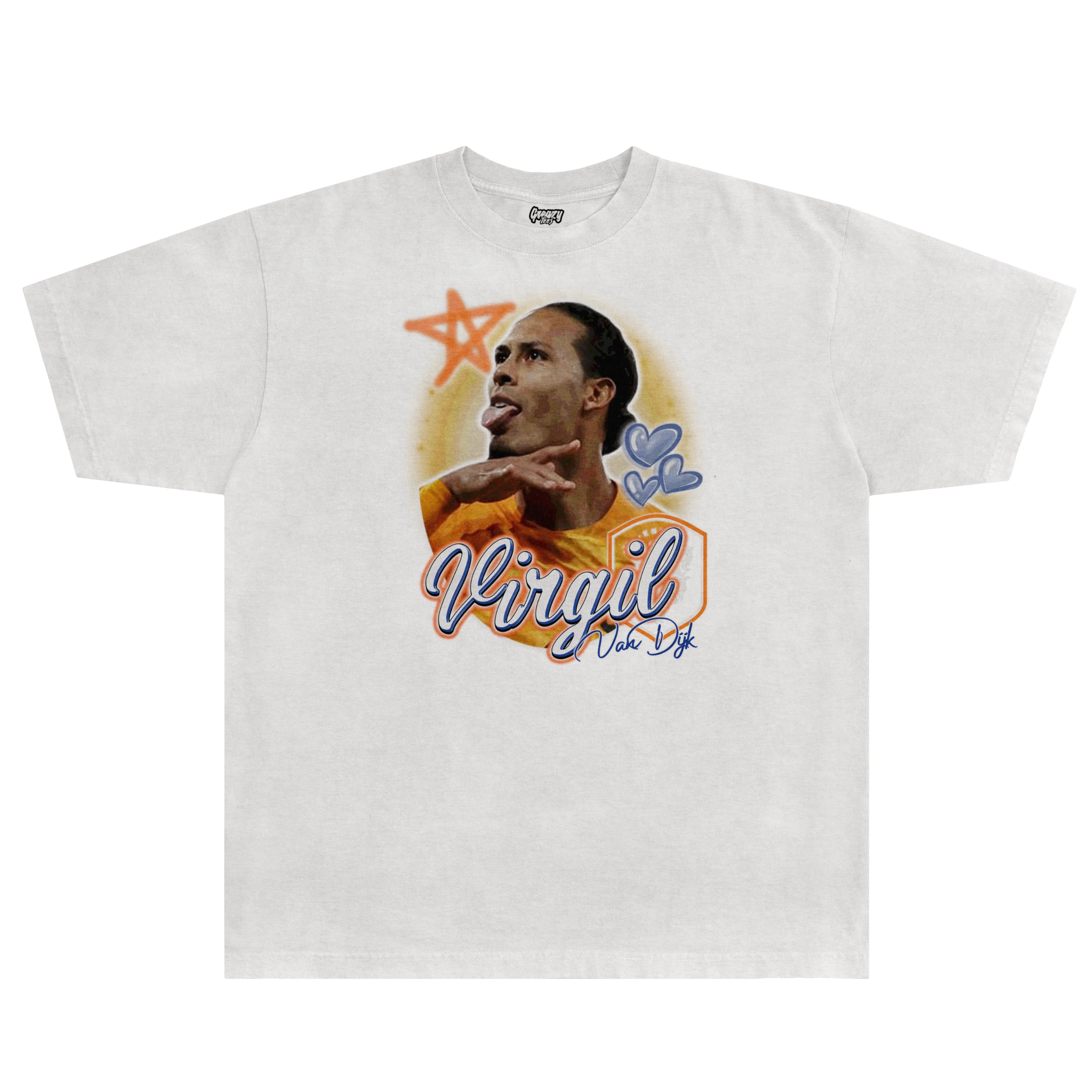 Virgil Van Dijk Euro '24 Tee - Greazy Tees