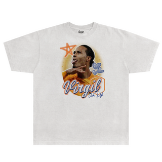 Virgil Van Dijk Euro '24 Tee - Greazy Tees