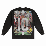 Wayne Rooney '07/08 Long Sleeved Tee - Greazy Tees