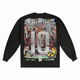 Wayne Rooney '07/08 Long Sleeved Tee - Greazy Tees