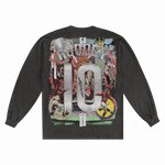 Wayne Rooney '07/08 Long Sleeved Tee - Greazy Tees