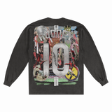 Wayne Rooney '07/08 Long Sleeved Tee - Greazy Tees