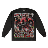 Wayne Rooney '07/08 Long Sleeved Tee - Greazy Tees