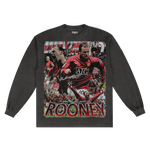 Wayne Rooney '07/08 Long Sleeved Tee - Greazy Tees