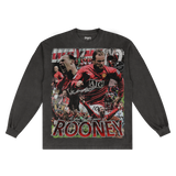 Wayne Rooney '07/08 Long Sleeved Tee - Greazy Tees