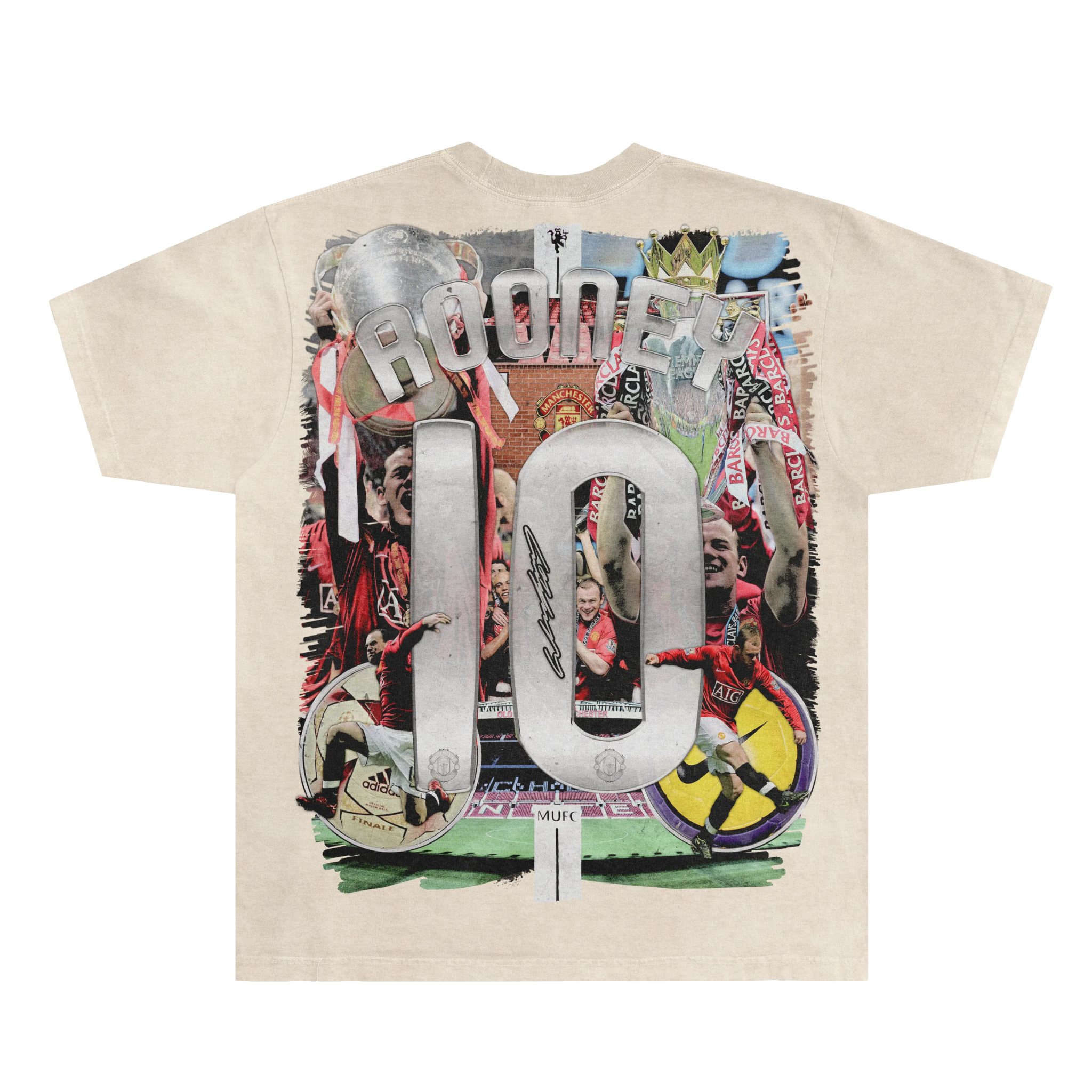 Wayne Rooney '07/08 Tee - Greazy Tees