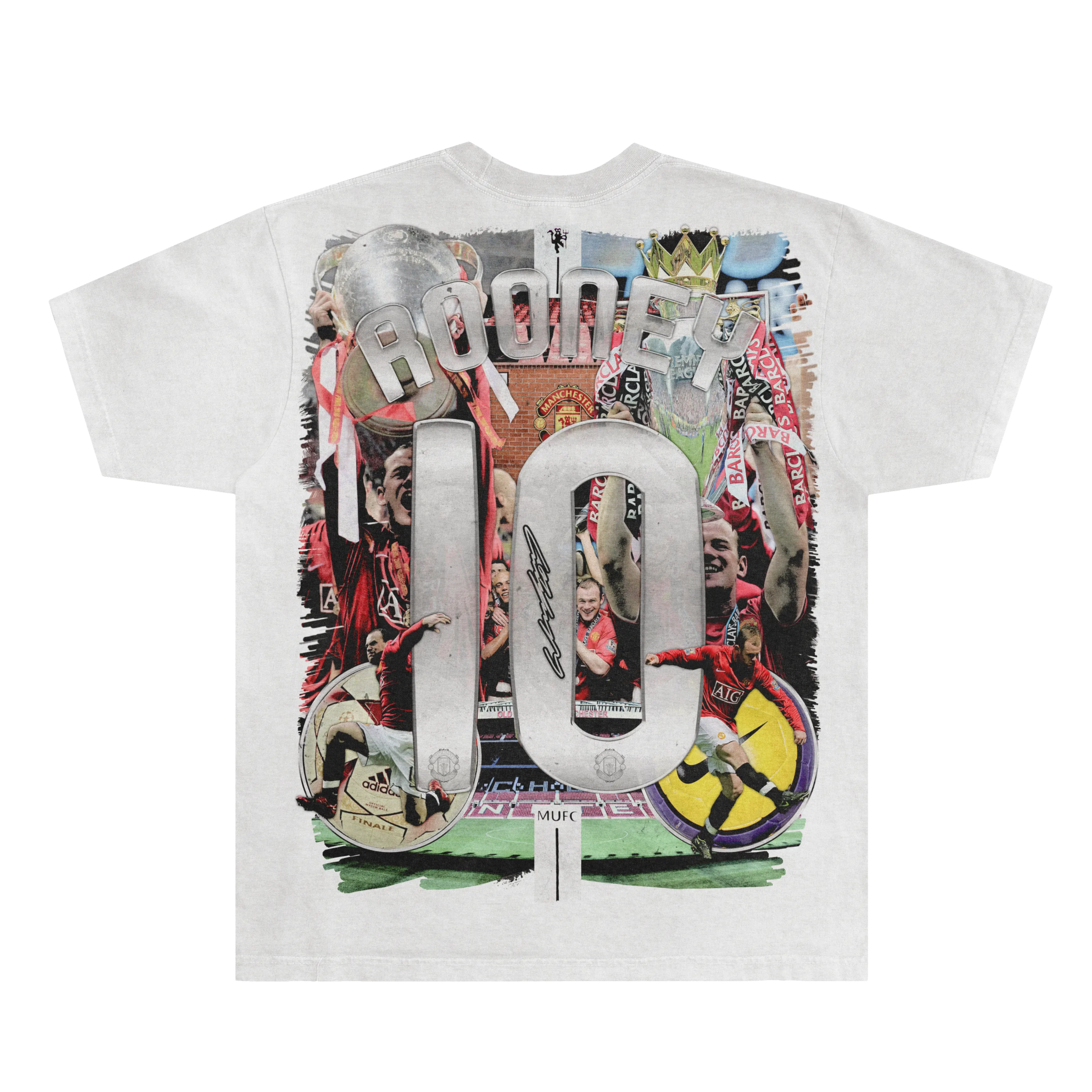 Wayne Rooney '07/08 Tee - Greazy Tees