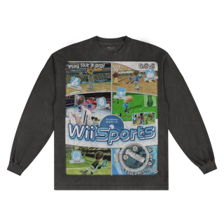 Wii Sports Long Sleeved Tee - Greazy Tees