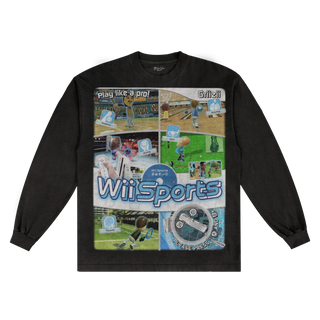 Wii Sports Long Sleeved Tee - Greazy Tees
