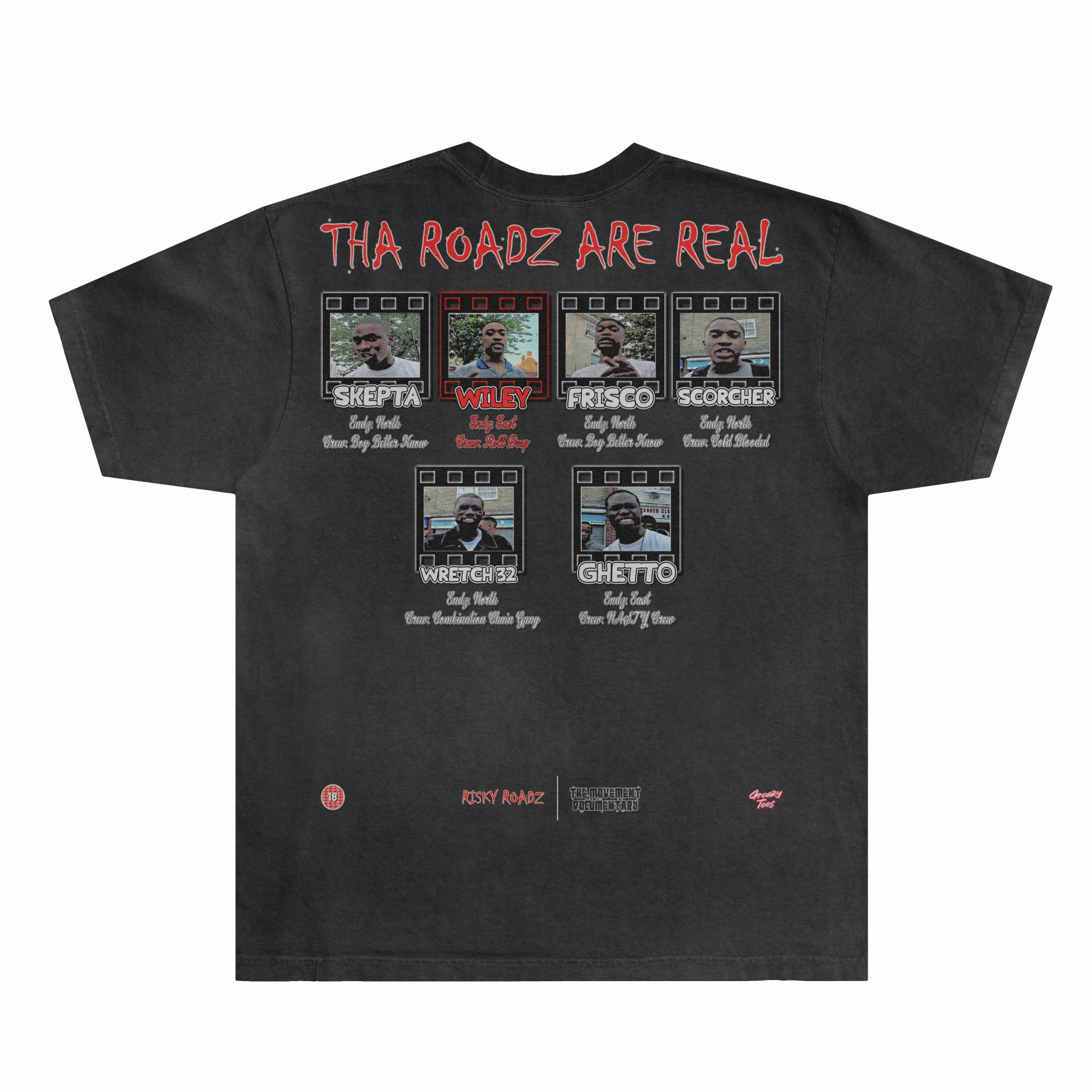 Wiley Risky Roadz Tee - Greazy Tees