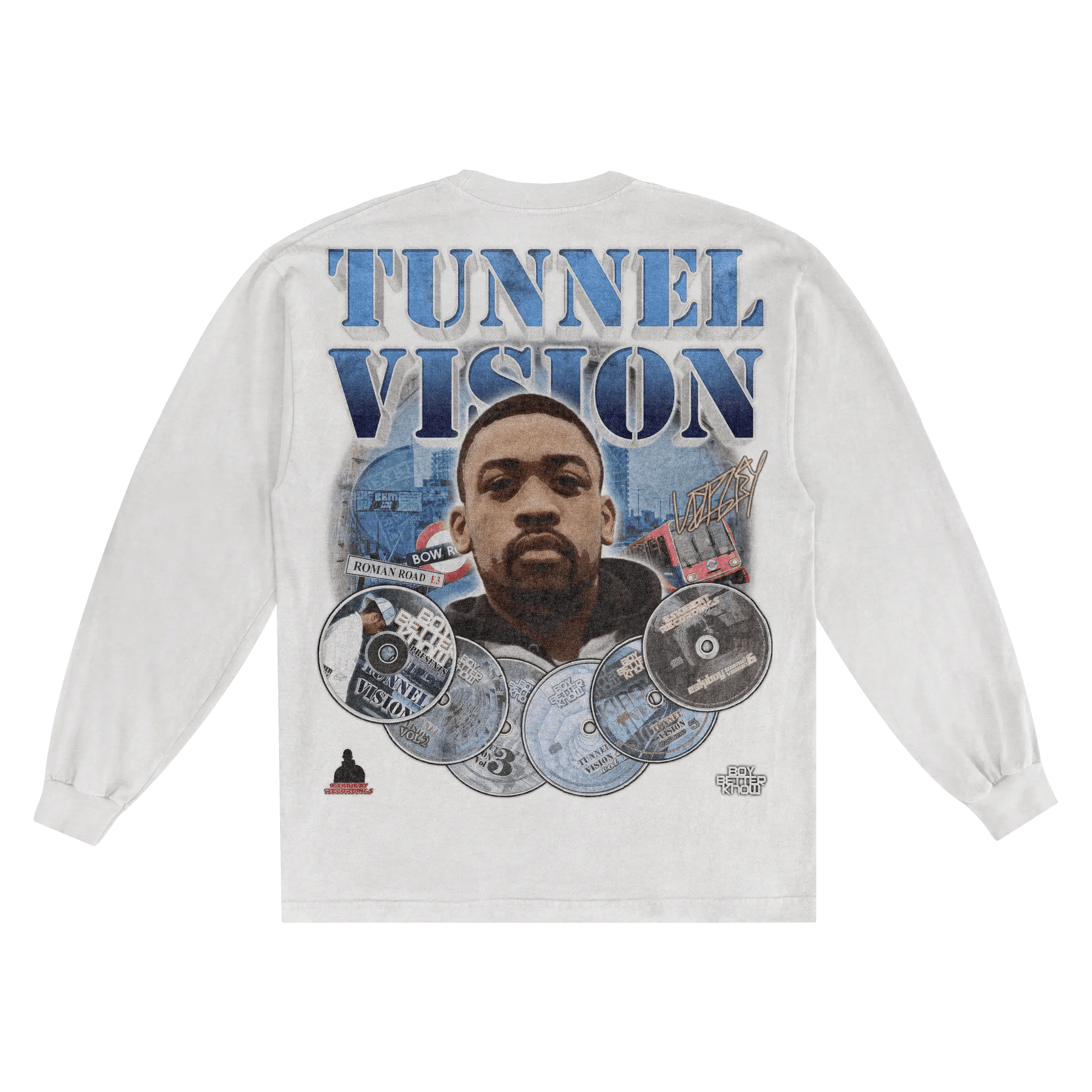 Wiley Tunnel Vision Long Sleeved Tee - Greazy Tees