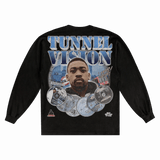 Wiley Tunnel Vision Long Sleeved Tee - Greazy Tees
