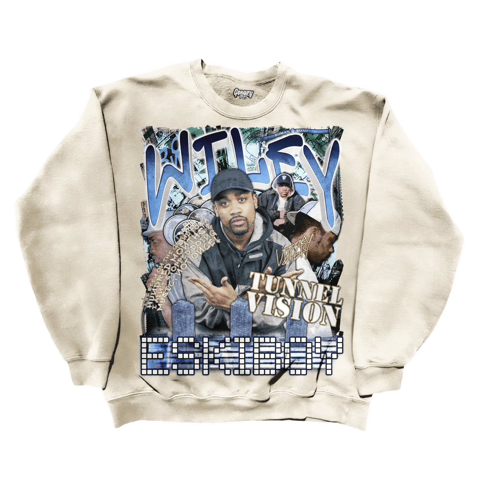 Wiley Tunnel Vision Sweatshirt - Greazy Tees