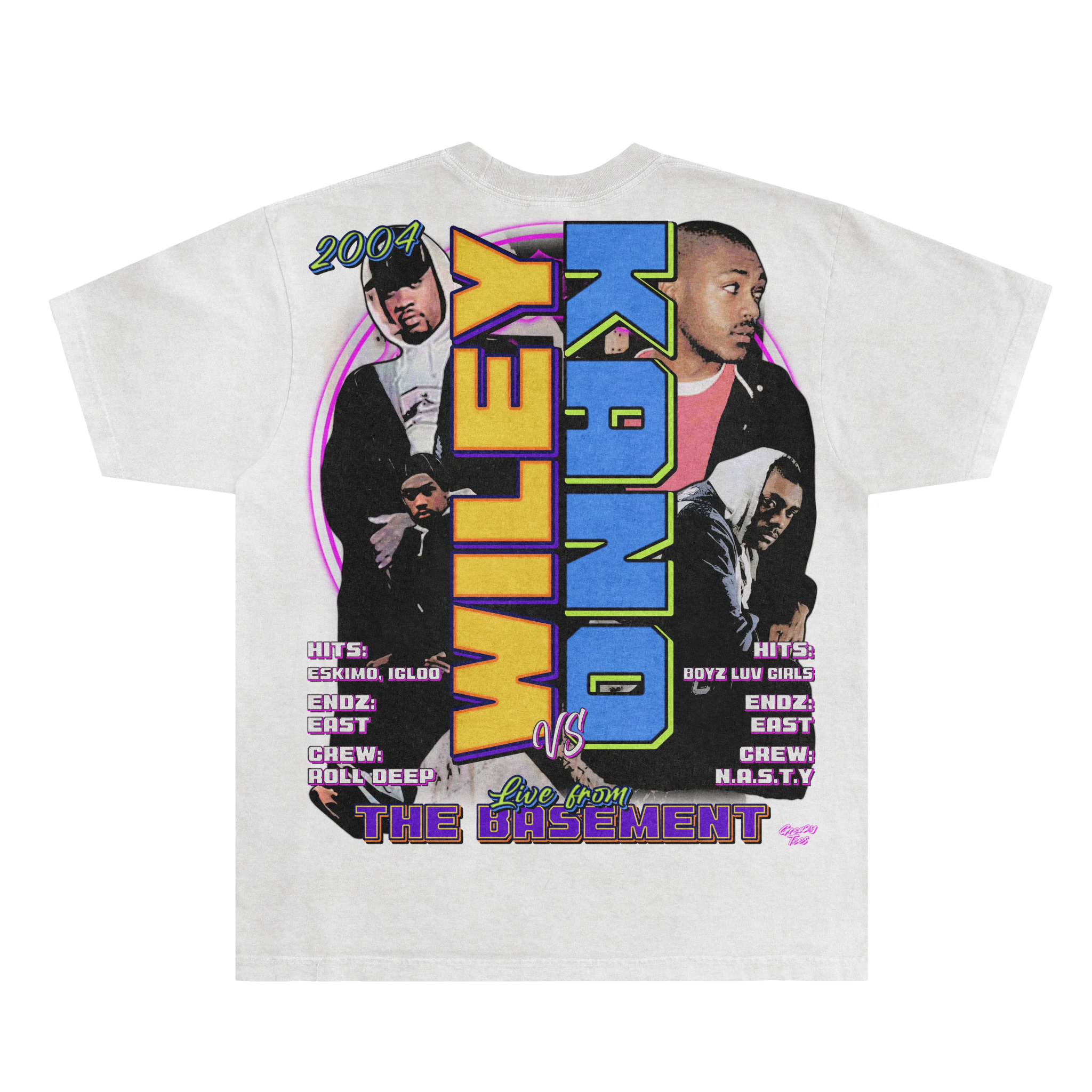 Wiley vs Kano Lord of the Mics Tee - Greazy Tees