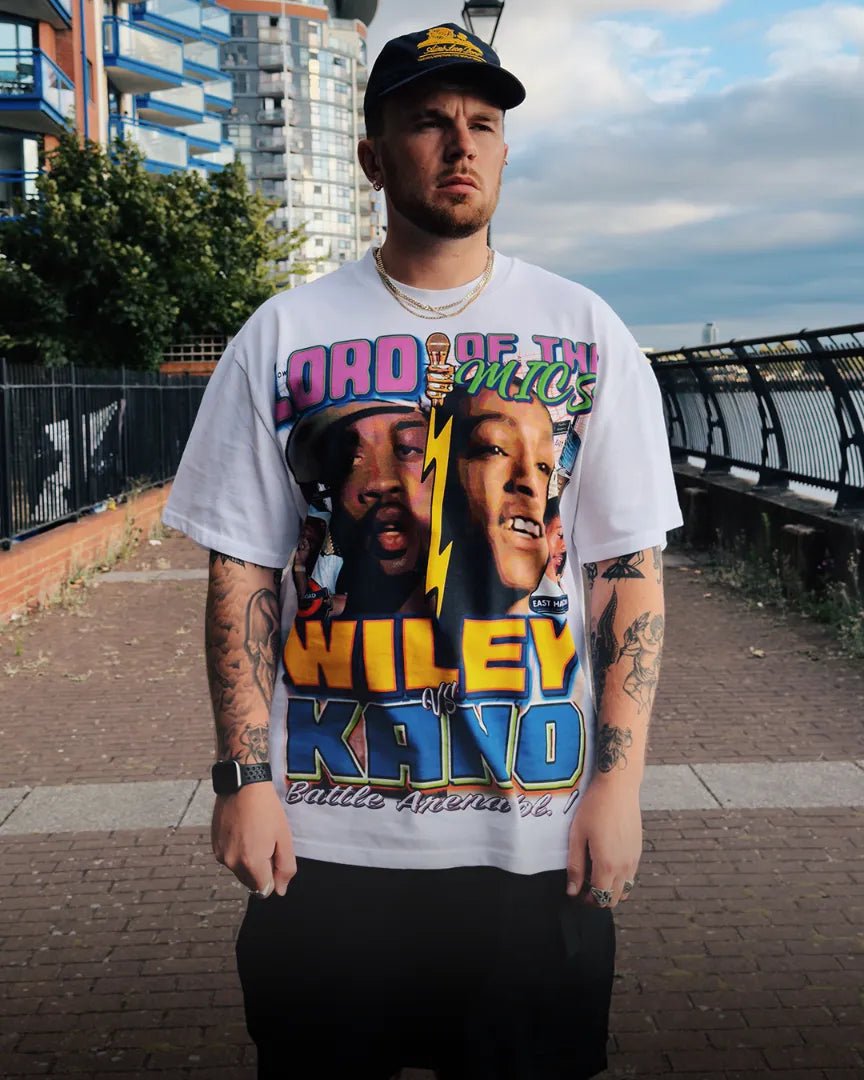 Wiley vs Kano Lord of the Mics Tee - Greazy Tees